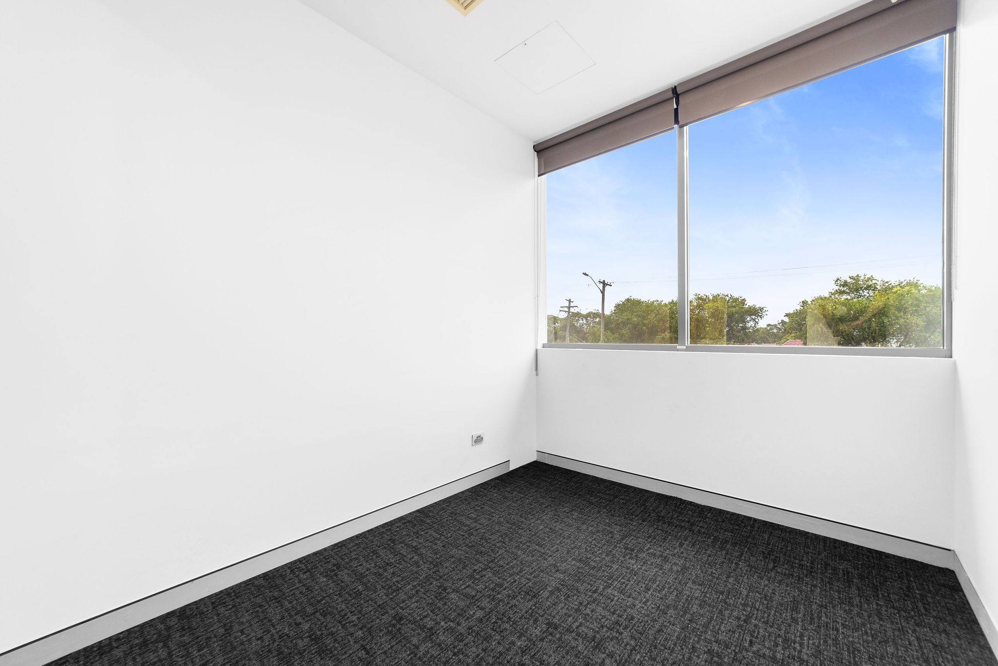 Private office with natural light